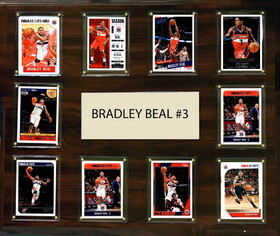 C & I Collectables NBA 15"x18" Bradley Beal Washington Wizards Player Plaque