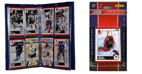 C & I Collectables NHL Florida Panthers Licensed 2010 Score Team Set and Storage Album