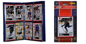 C & I Collectables NHL Los Angeles Kings Licensed 2010 Score Team Set and Storage Album