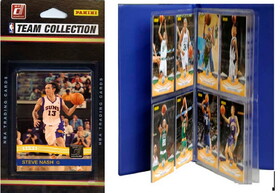 C & I Collectables NBA Phoenix Suns Licensed 2010-11 Donruss Team Set Plus Storage Album