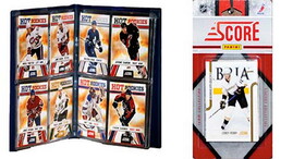 C & I Collectables NHL Anaheim Ducks Licensed 2011 Score Team Set and Storage Album