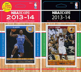 C & I Collectables NBA Orlando Magic Licensed 2013-14 Hoops Team Set Plus 2013-24 Hoops All-Star Set