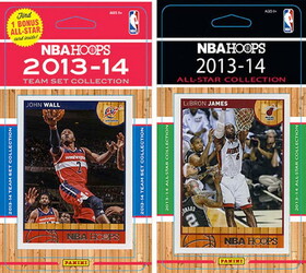 C & I Collectables NBA Washington Wizards Licensed 2013-14 Hoops Team Set Plus 2013-24 Hoops All-Star Set