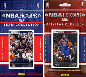 C & I Collectables NBA Indiana Pacers Licensed 2014-15 Hoops Team Set Plus 2014-15 Hoops All-Star Set