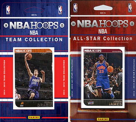C & I Collectables NBA Phoenix Suns Licensed 2014-15 Hoops Team Set Plus 2014-15 Hoops All-Star Set