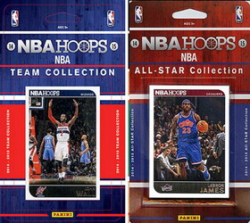 C & I Collectables NBA Washington Wizards Licensed 2014-15 Hoops Team Set Plus 2014-15 Hoops All-Star Set