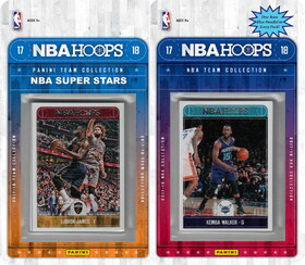 C & I Collectables NBA Charlotte Hornets Licensed 2017-18 Hoops Team Set Plus 2017-18 Hoops All-Star Set