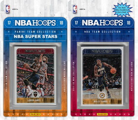C & I Collectables NBA Indiana Pacers Licensed 2017-18 Hoops Team Set Plus 2017-18 Hoops All-Star Set