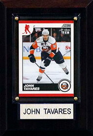 C & I Collectables NHL 4"x6" John Tavares New York Islanders Player Plaque
