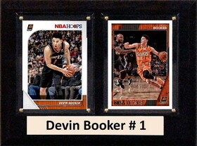 C & I Collectables NBA 6"X8" Devin Booker Phoenix Suns Two Card Plaque