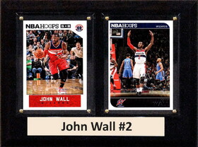 C & I Collectables NBA 6"X8" John Wall Washington Wizards Two Card Plaque