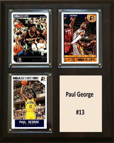 C & I Collectables NBA 8"x10" Paul George Indiana Pacers Three Card Plaque