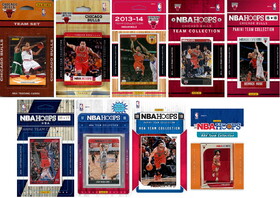 C & I Collectables NBA Chicago Bulls 9 Different Licensed Trading Card Team Sets