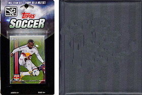 C & I Collectables MLS New York Red Bulls Licensed 2013 Topps Team Set and Storage Album