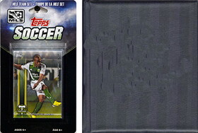 C & I Collectables MLS Portland Timbers Licensed 2013 Topps Team Set and Storage Album