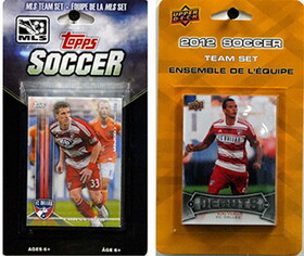 C & I Collectables MLS FC Dallas 2 Different Licensed Trading Card Team Sets