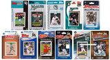 C & I Collectables MLB Miami Marlins 11 Different Licensed Trading Card Team Sets