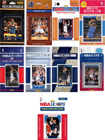 C & I Collectables NBA Dallas Mavericks 9 Different Licensed Trading Card Team Sets