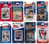 C & I Collectables MLB Minnesota Twins 8 Different Licensed Trading Card Team Sets