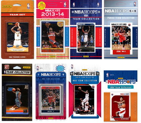 C & I Collectables NBA Washington Wizards 9 Different Licensed Trading Card Team Sets