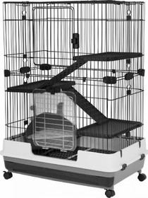 A&E Cage Company Nibbles Deluxe 4 Level Small Animal Cage 39"L x 26"W x 43"H, 1 count, ARB100-2