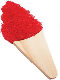 A&E Cage Company Nibbles Ice Cream Cone Chew Toy with Wood, 1 count, NB022