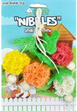 A&E Cage Company Nibbles Fruit Bunch Loofah Chew Toy, 1 count, NB024