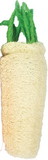 A&E Cage Company Nibbles Daikon Loofah Chew Toy Large, 1 count, NB030