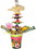 A&E Cage Company Happy Beaks Tropical Punch Cocktail Bird Toy, 1 count, HB872