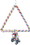 A&E Cage Company Happy Beaks Triangle Cotton Rope Swing for Birds, 1 count, HB01269