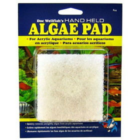 API Doc Wellfish's Hand Held Algae Pad for Acrylic Aquariums, Algae Pad - Acrylic, 44