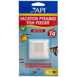 API 14 Day Vacation Pyramid Fish Feeder, Feeds up to 15-20 fish in a 10 gallon tank for 7 to 8 days, 71A