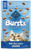 Blue Buffalo Bursts Cat Treats Paw-Lickin' Chicken, 2 oz, 13697