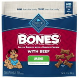 Blue Buffalo Classic Bone Biscuits with Beef Mini, 12 oz, 14180