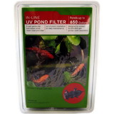 Beckett In-Line UV Pond Filter, 9 Watts UV - Ponds up to 650 Gallons (For use with Pumps 400 - 800 GPH), 7207910