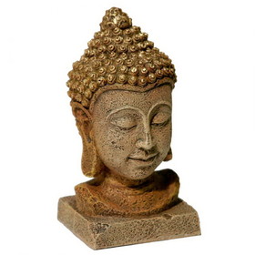 Blue Ribbon Exotic Environments Thai Buddha Head, Large (3"W x 5.75"H), EE-737