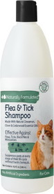 Miracle Care Natural Flea & Tick Shampoo for Cats, 16 oz, 11004