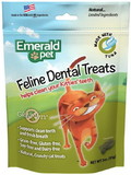Emerald Pet Feline Dental Treats Tuna Flavor, 3 oz, 00403-CT