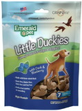 Emerald Pet Little Duckies Dog Treats with Duck and Blueberry, 5 oz, 00424-LB