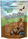 Emerald Pet Little Duckies Dog Treats with Duck and Sweet Potato, 5 oz, 00426-LS