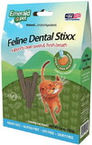 Emerald Pet Feline Dental Stixx Catnip and Pumpkin Recipe, 3.6 oz, 00654-CCNS