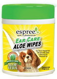 Espree Ear Care Aloe Wipes, 60 Count, NECW