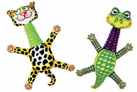 Fat Cat Rubber Neckers Dog Toy Assorted Styles, 1 count, 640039