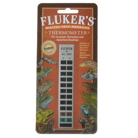 Flukers Digital Self-Adhesive Thermometer, 1 Pack, 34131