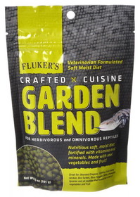 Flukers Crafted Cuisine Garden Blend Reptile Diet, 6.75 oz, 70062