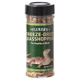 Flukers Freeze-Dried Grasshoppers, 1 oz, 72018