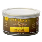 Flukers Gourmet Style Canned Crickets, 1.2 oz, 78000