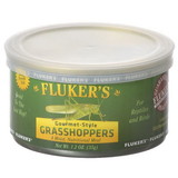 Flukers Gourmet Style Canned Grasshoppers, 1.2 oz, 78003