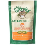 Greenies SmartBites Healthy Skin & Fur Chicken Flavor Cat Treats, 2.1 oz, 3101410