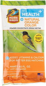 More Birds Health Plus Natural Orange Oriole Nectar Powder Concentrate, 8 oz, 706
